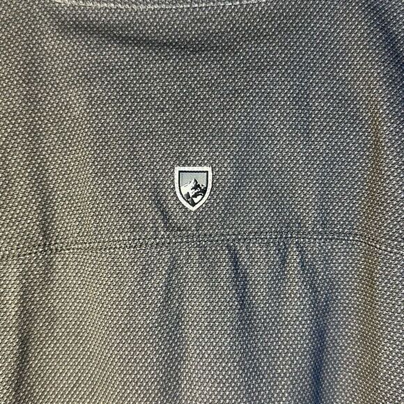 Kuhl Men's Casual Button Down Shirt - Dark Gray - Picture 4 of 9